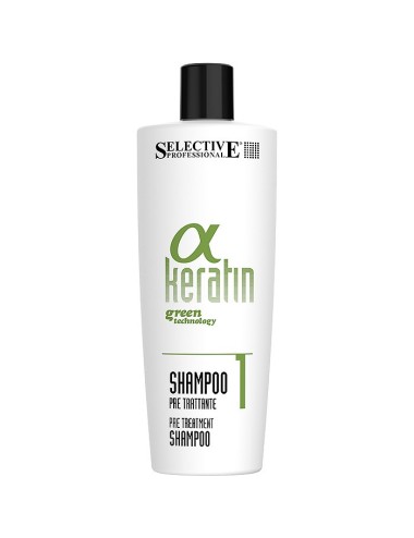 Alpha Keratin - Champú Pre Tech 1 - 500 ml - Selective