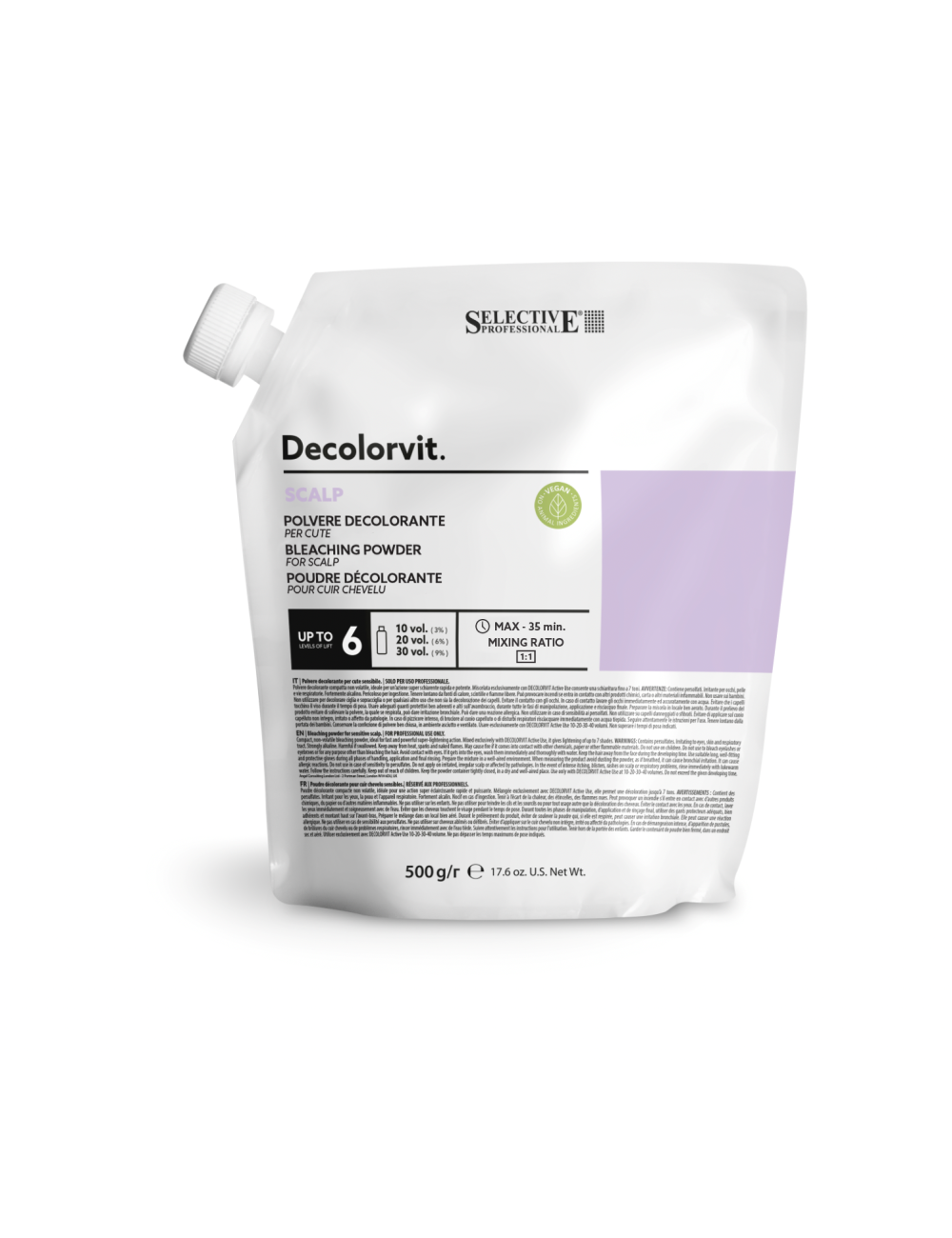 Decolorvit Scalp 500 grs - Selective