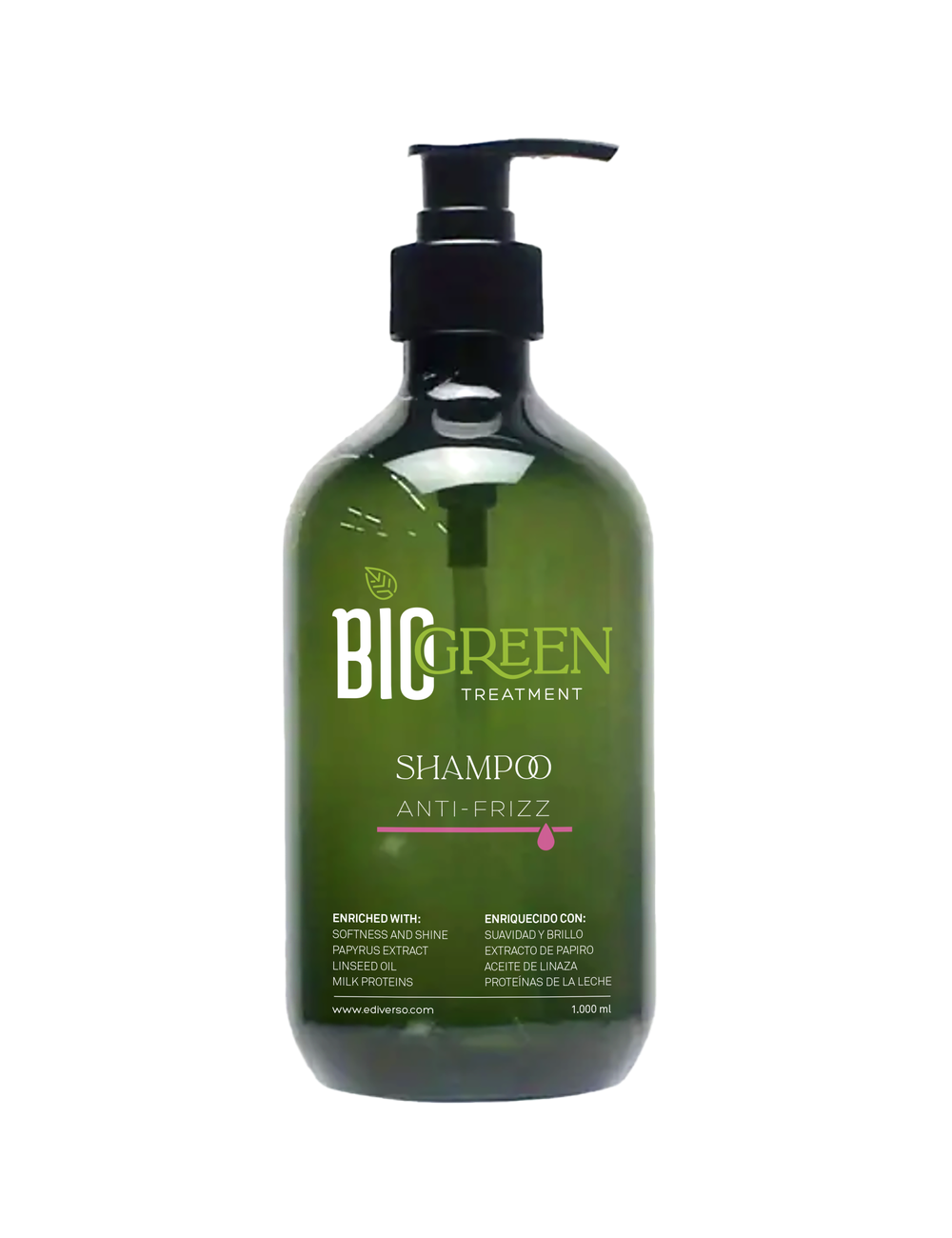 Champú Anti-Frizz - Biogreen - Édiverso