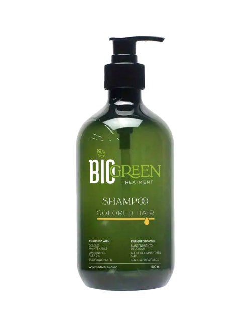 Champú Colored Hair 500ml- Biogreen-Èdiverso