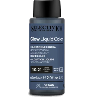 Glow Liquid Color 10.21 Ash Irise Extra Light Blond 60ml- Selective – Discopebell SL