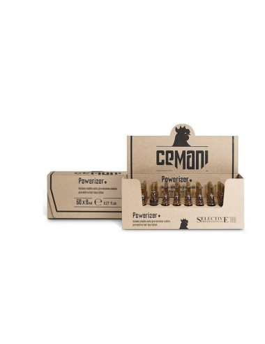 Loción Anti-caída 60x8 ml ampollas Cemani Powerizer - Selective