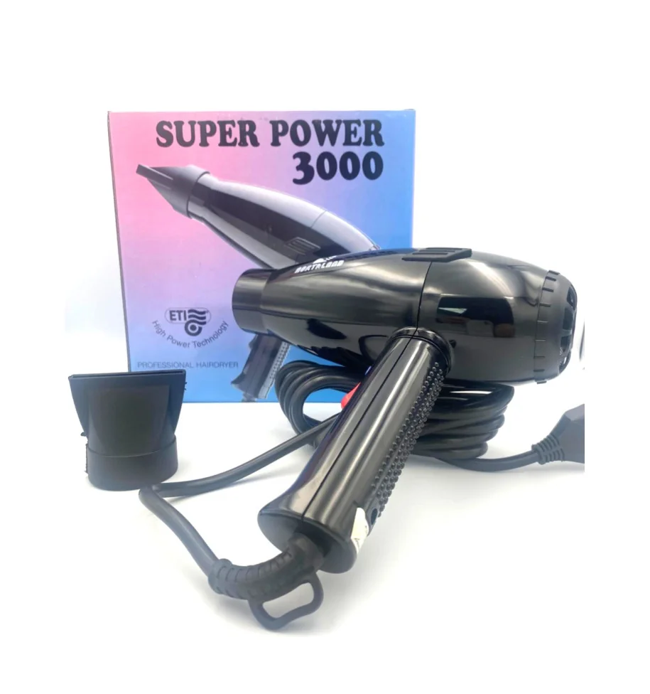 Secador super power 3000 – Discopebell SL