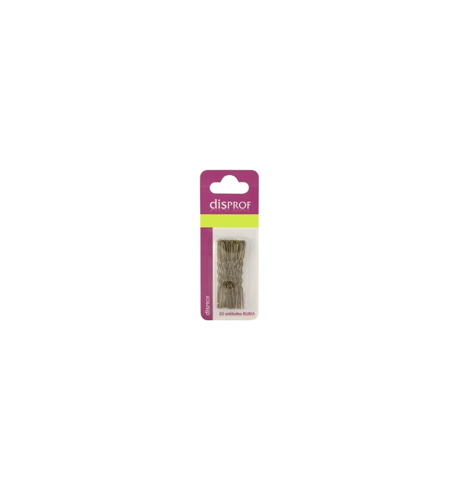 Horquilla Invisible Rubia- Disprof – Discopebell SL