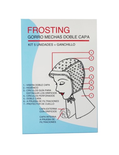 Gorro mechas frosting