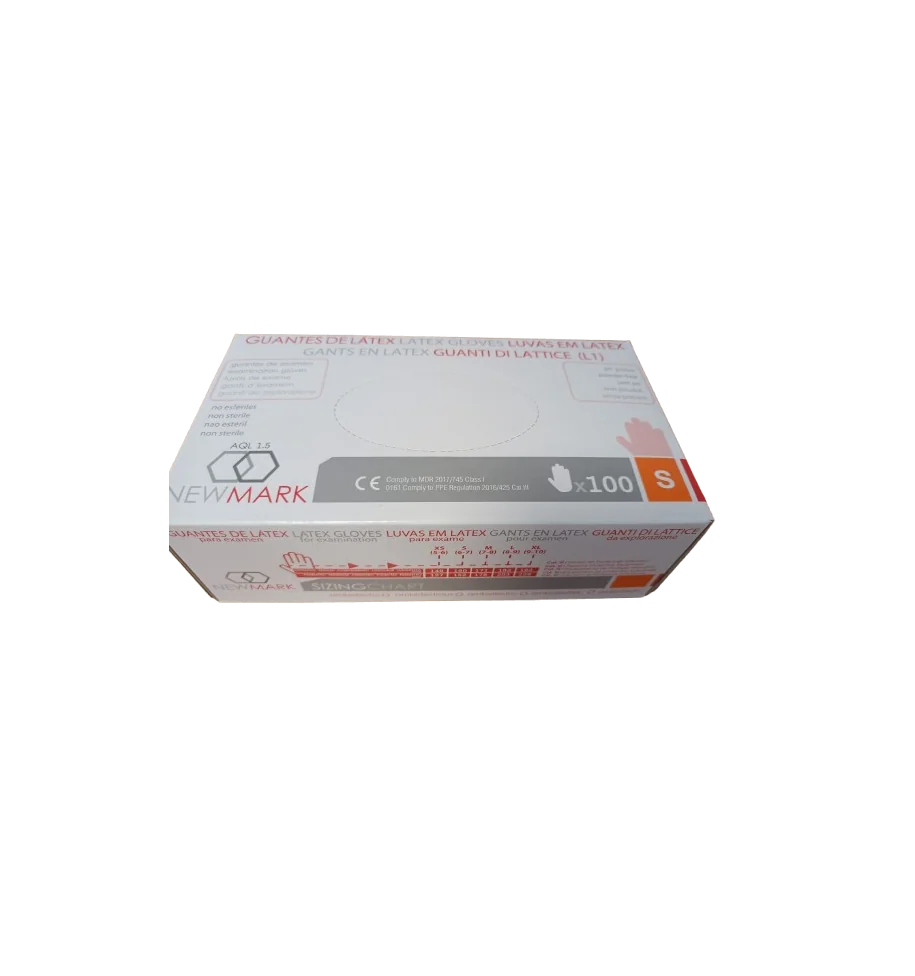 Guantes látex sin polvo talla S – Discopebell SL