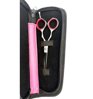 Tijera mod 440 5" + estuche rosa – Discopebell SL
