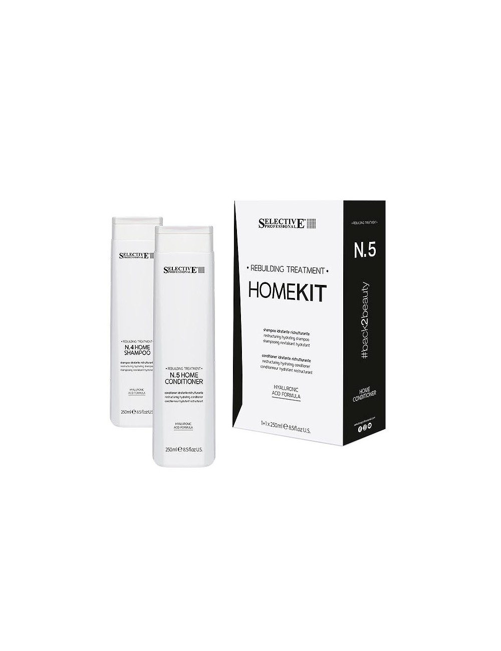 Kit Mantenimiento Reconstructor Del Cabello Rebuilding - Selective