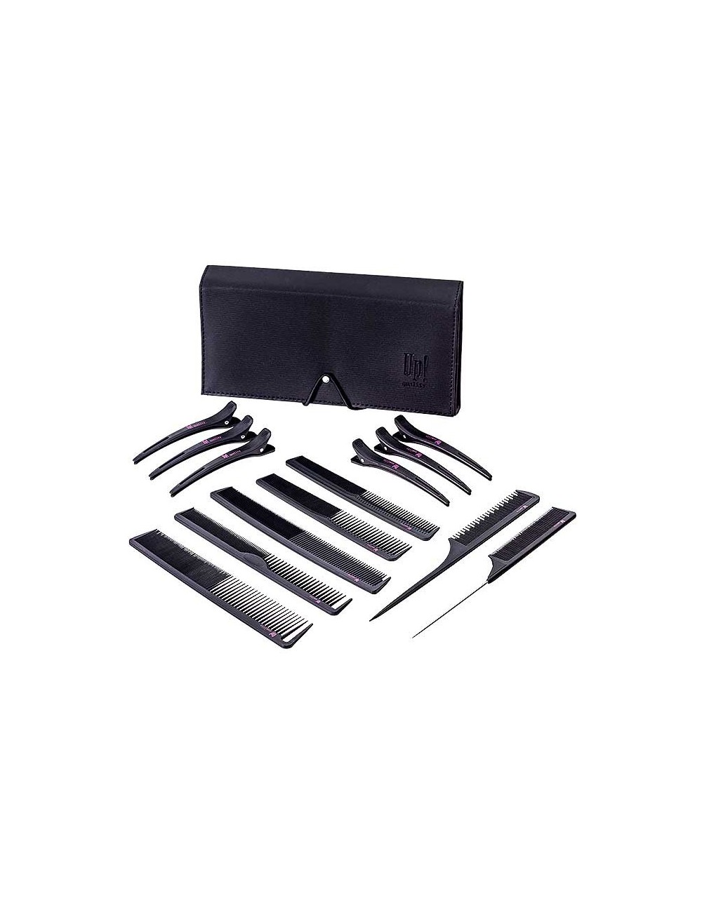 Juego De 7 Peine + 6 Pinzas De Carbono - Up
