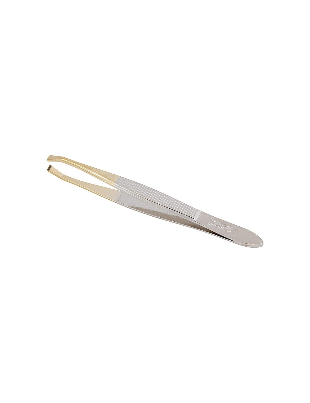 Pinza Depilar Punta Oro