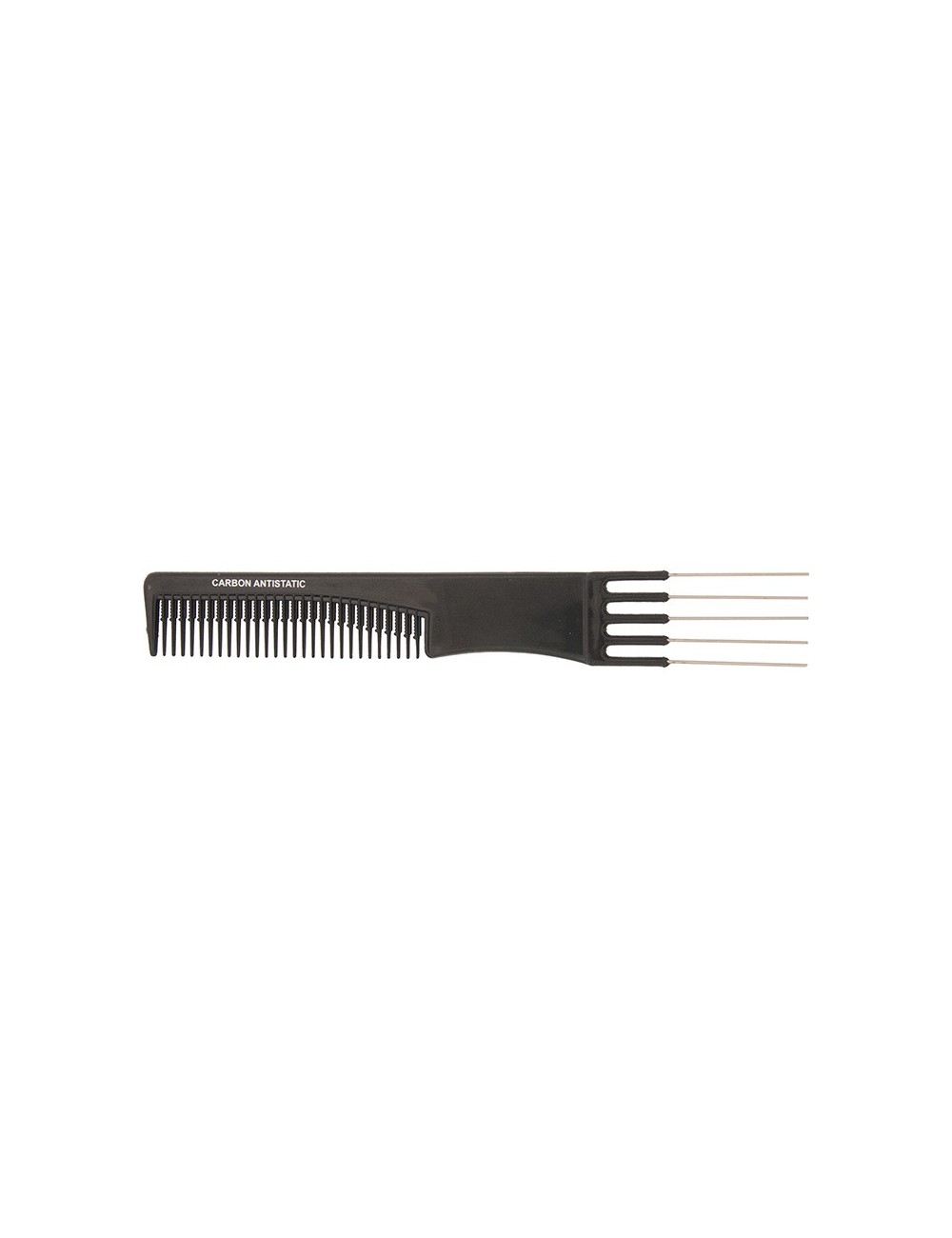 Peine Ahuecador de Carbono - 5 Puas - Disprof