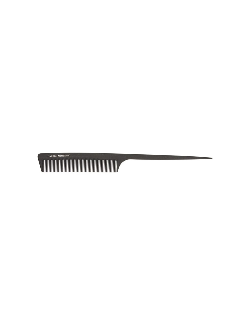 Peine de Carbono Antiestático Cola Rata - 230mm